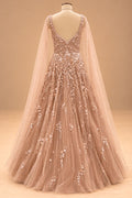 Blush Peach designer gown for women – product view 5