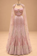 Blush Pink designer gown for women – product view 4