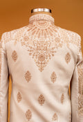 Premium Ivory Sherwani with Intricate Hand Embroidery – Wedding & Special Occasion Wear for Men