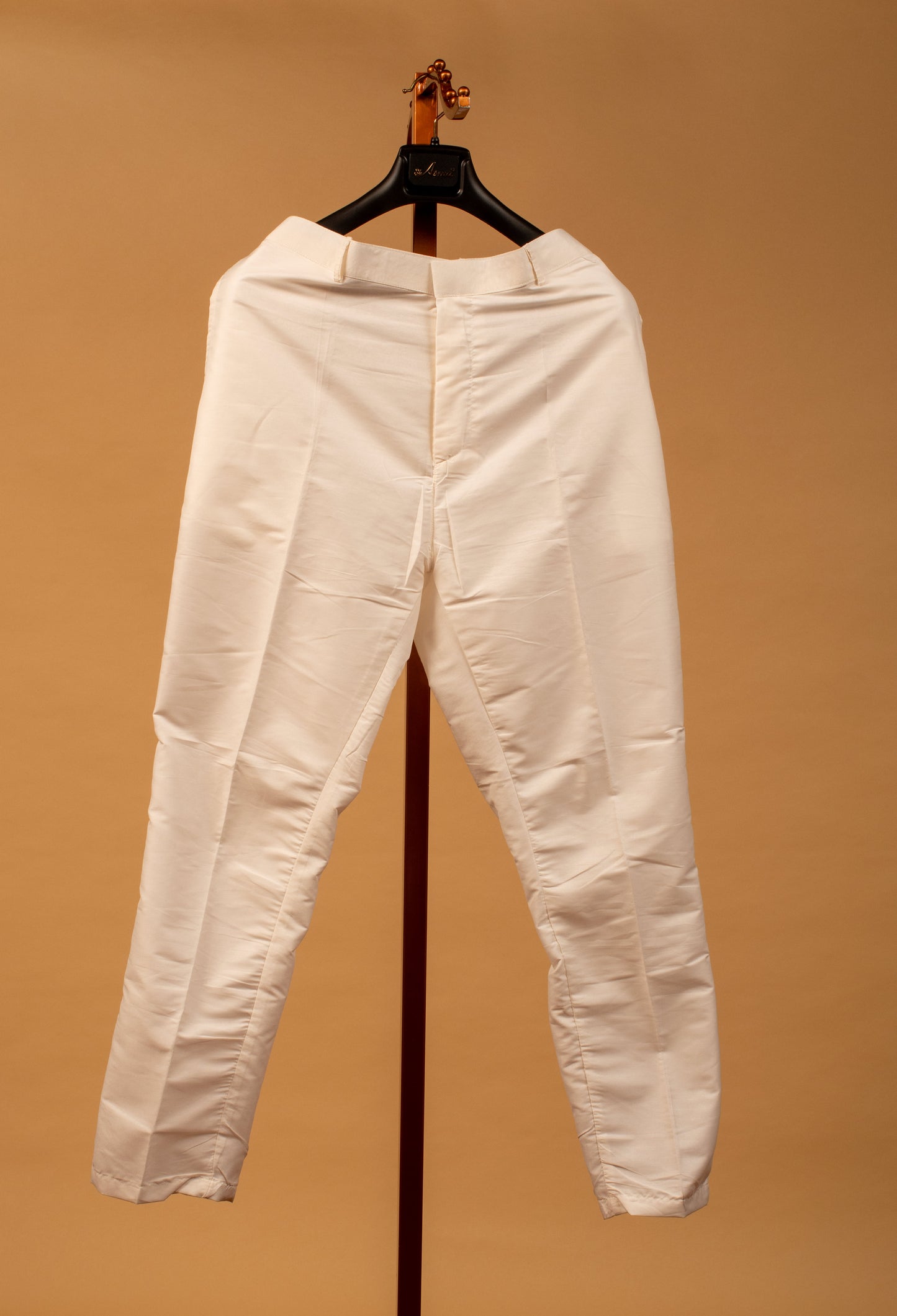 Ivory Textured Embroidered Sherwani