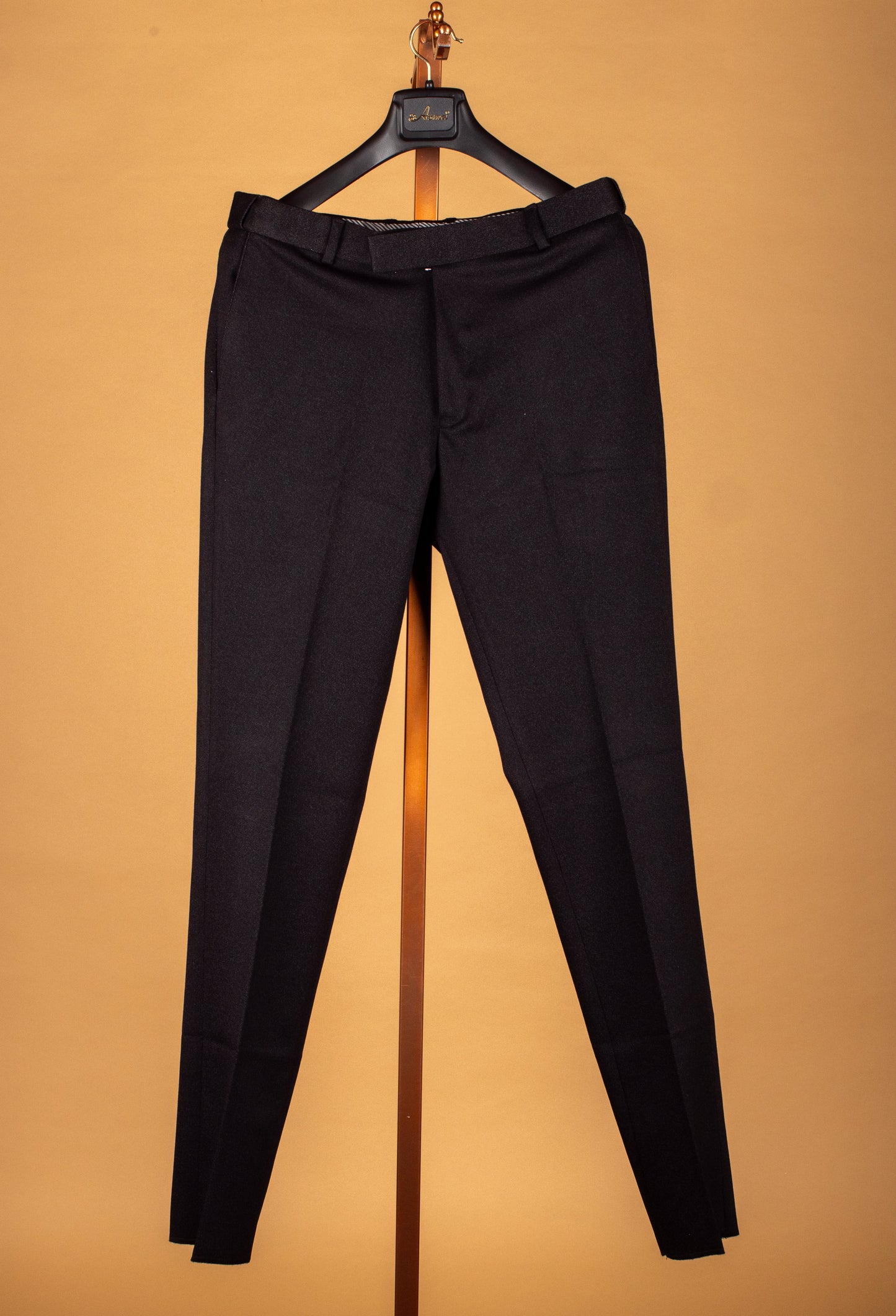 Black Classic Nehru Jacket with Front Utility Pockets