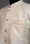 Cream Silk Kurta for Men