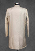 Cream Silk Kurta for Men