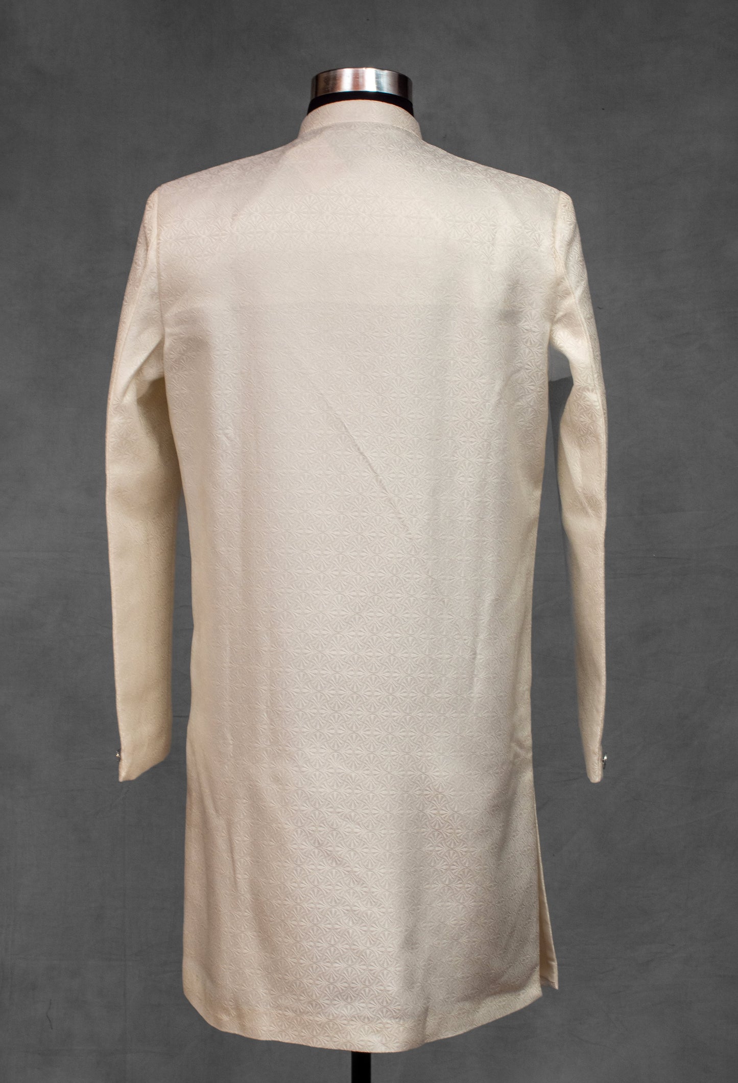 Cream Silk Kurta for Men
