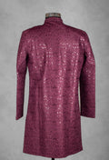 Wine Textured Sequin for Men