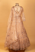 Champagne Gold Heavy Embellished Bridal Gown