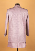 Men’s Blush Pink Sequin Embellished Designer Sherwani Set